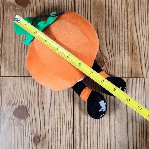 Vtg Eurpsville Eurps Halloween Pumpkin Anthropomorphic 2002 Plush Stuffed Doll - Picture 10 of 12